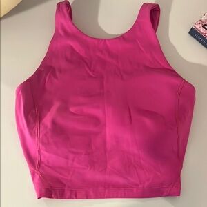 Lululemon Athletica Pink Tank Top